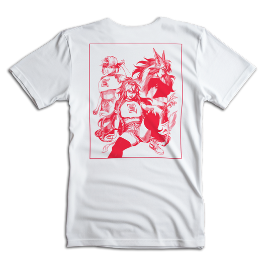 Strippin | Three (Hot) Wolves - Tee